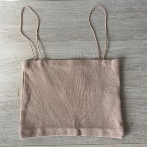 basic nude top